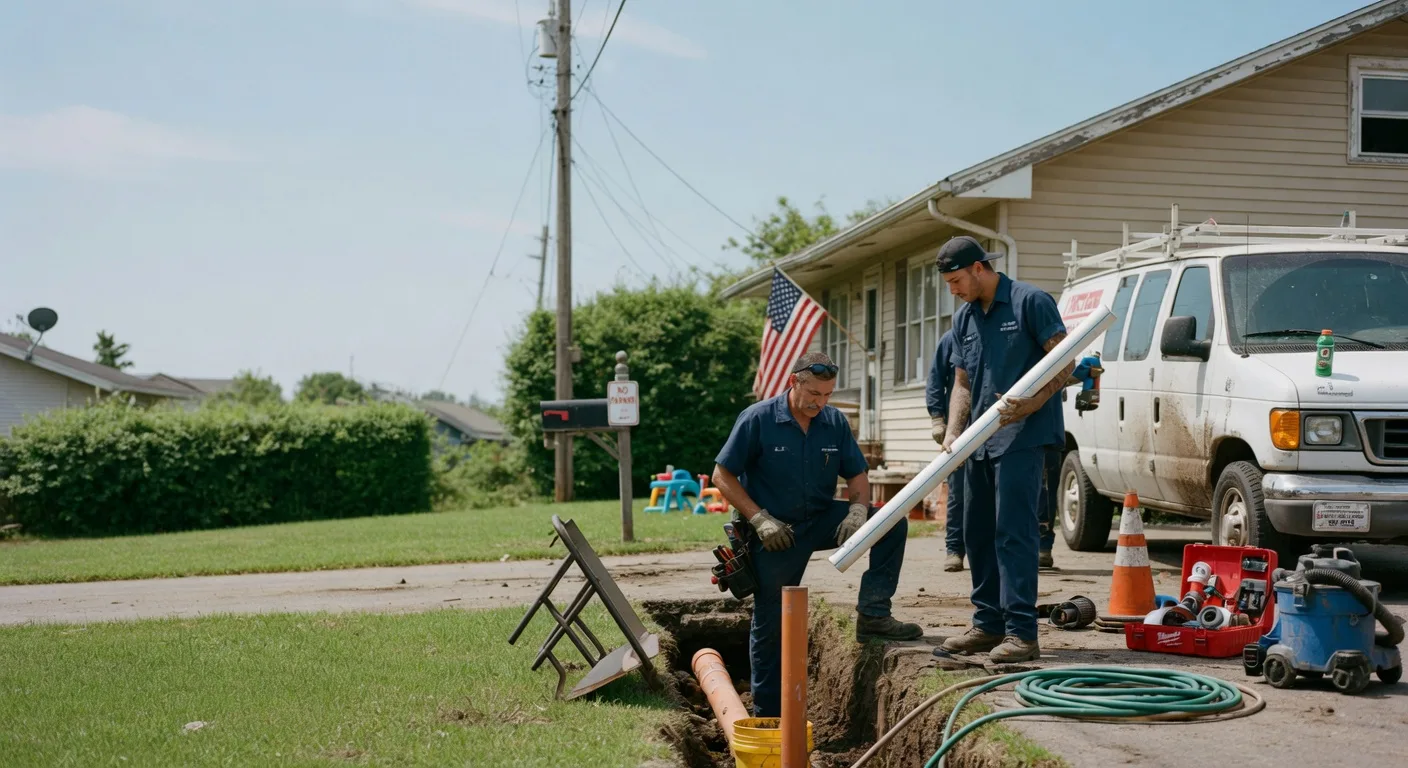Sewer Line Inspection in Evans City, PA